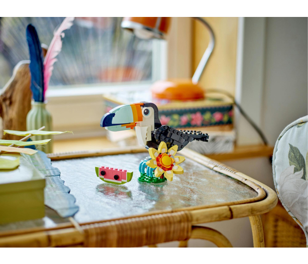 LEGO Creator 31173 Dzikie zwierzęta: tropikalny tukan - 1331702 - zdjęcie 11